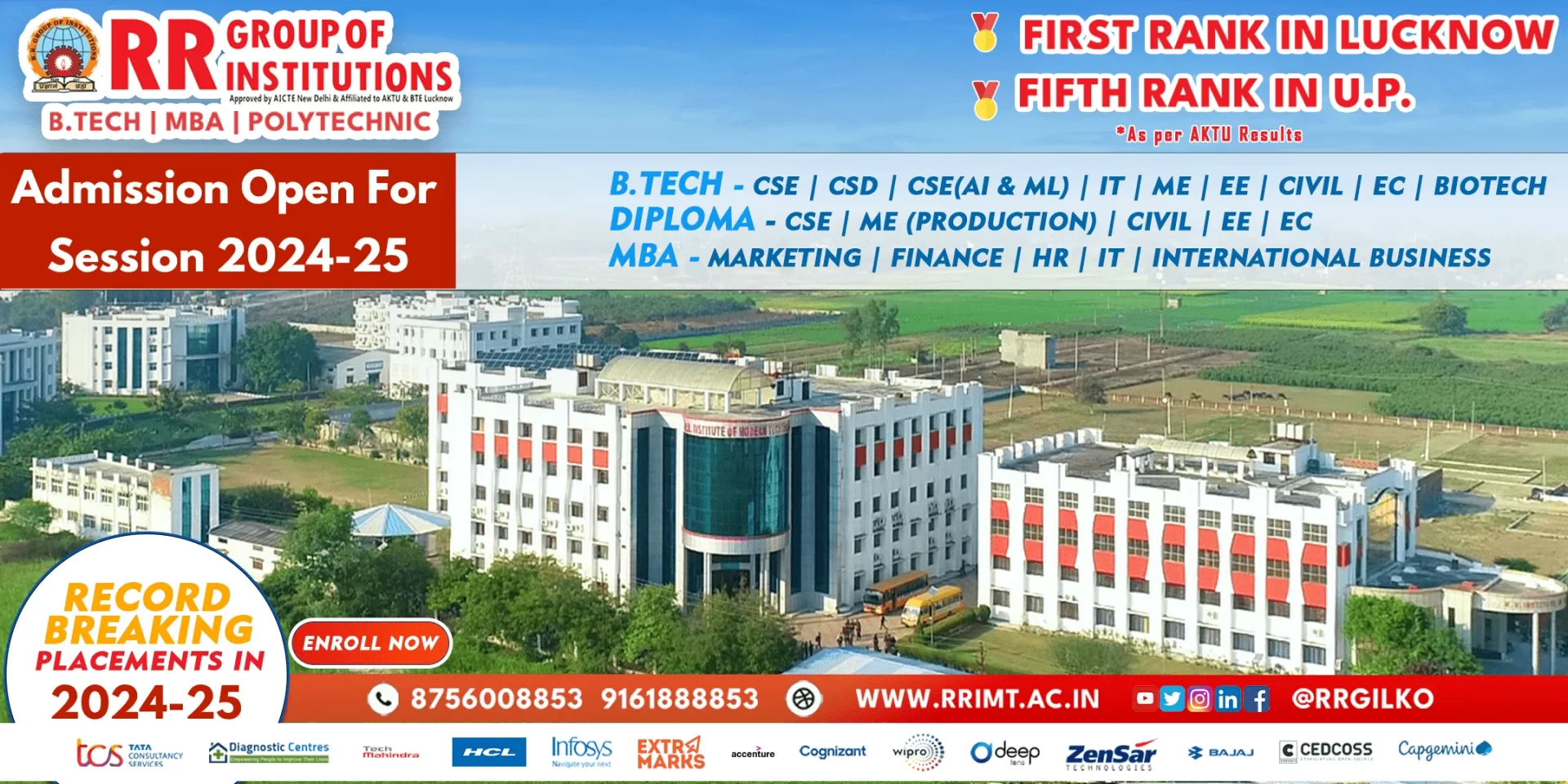 Best BTech colleges in Lucknow | RR Group of Institutions