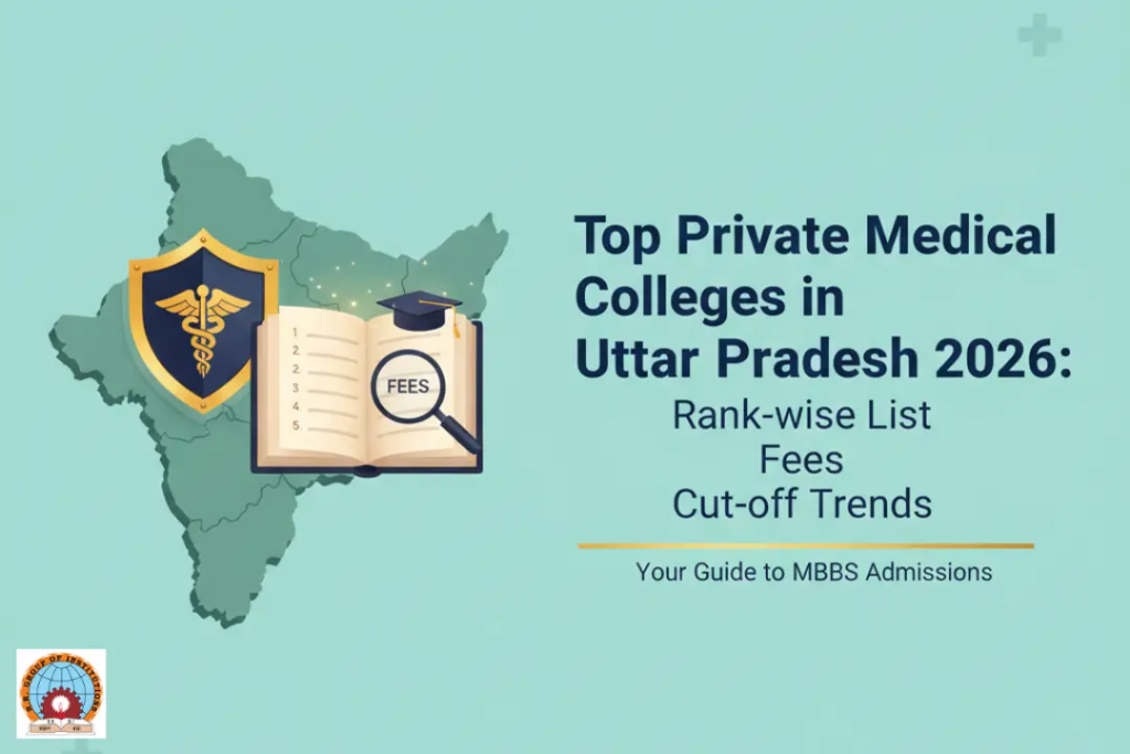 Top Private Medical Colleges in Uttar Pradesh 2026: Rank-wise List, Fees, and Cut-off Trends