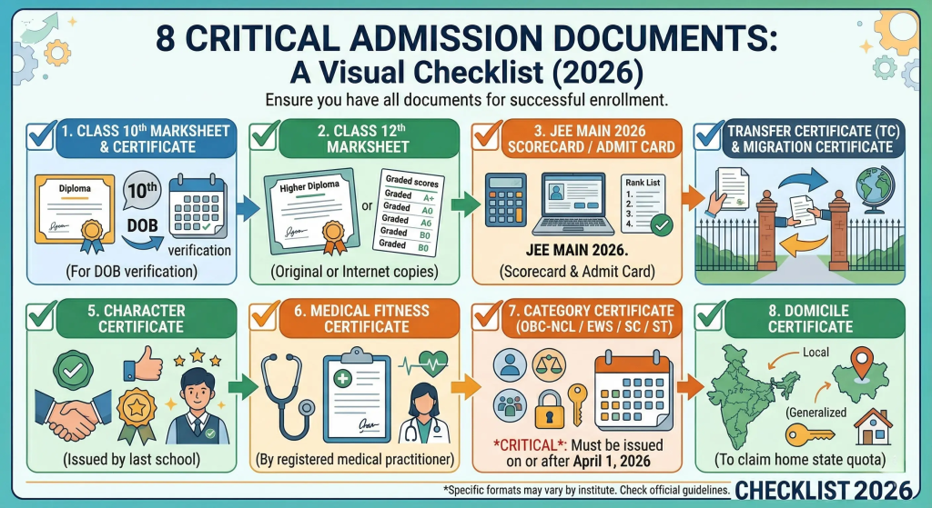Btech Admission Documents