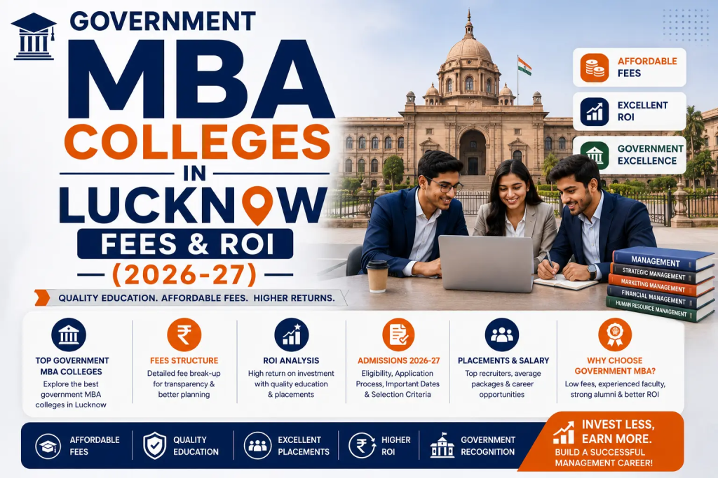 Government MBA Colleges in Lucknow