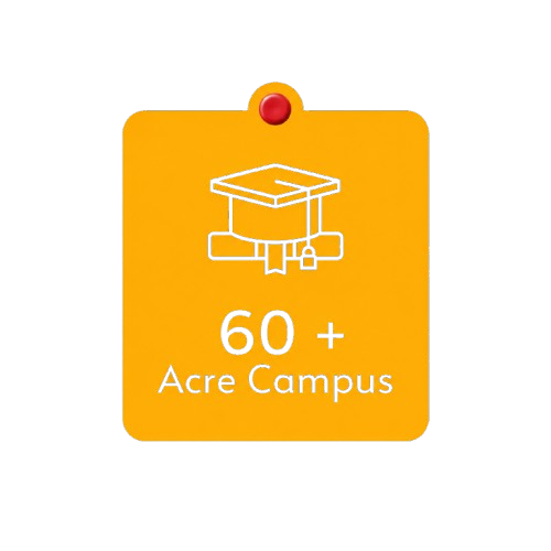 60+ acre campus-