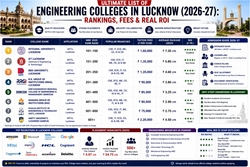 List of Engineering Colleges in Lucknow
